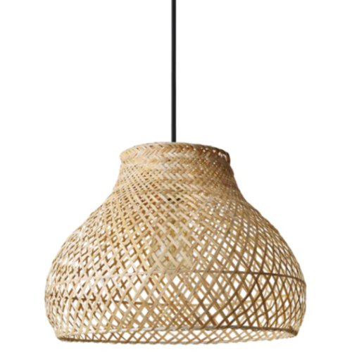 E-KLCH-7091 230v 40W E27 Bamboo Pendant Natural original Bamboo colour