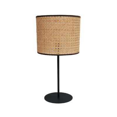 METAL UPRIGHT TABLE LAMP – Cane